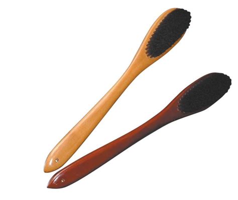 Hotel Round Head Wooden Coat Brush China Coat Brush And Cloth Brush Price