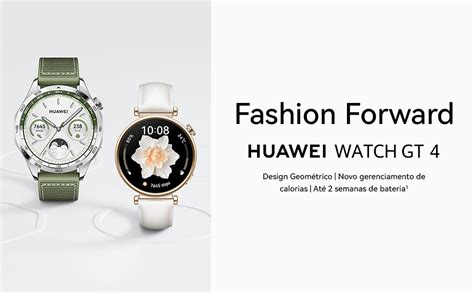 HUAWEI SmartWatch WATCH GT 4 46mm Design Geométrico Novo