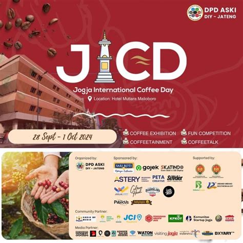 Jogja International Coffee Day September Oktober Dinas