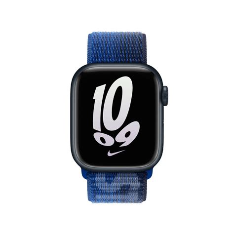 Genuine Apple Watch Nike Sport Loop Band Game Royal Midnight Navy Mm