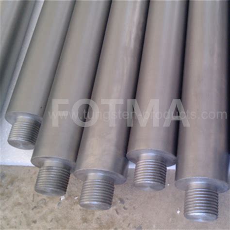 Molybdenum Electrode For Glass Melting Furnace Molybdenum Heating