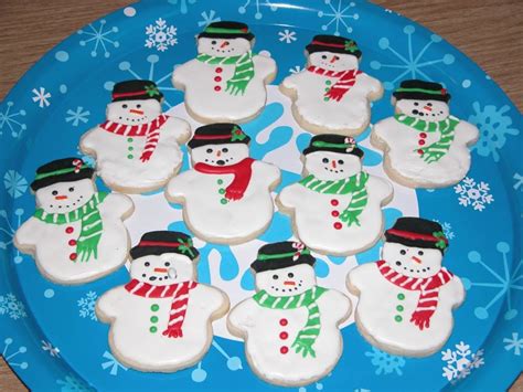 Snowmen Cookies