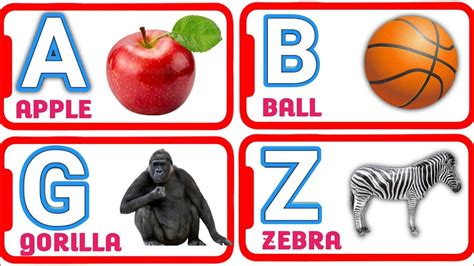 A For Apple B For Ball Abcd Phonics Song Alphabet Alphabets For Hindi