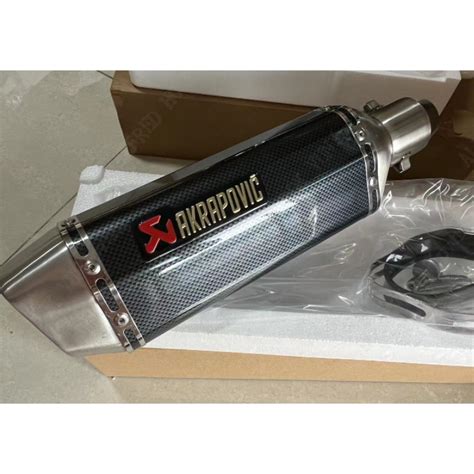 Akrapovic Mm Universal Exhaust Muffler Motorcycle Silencer Db Killer