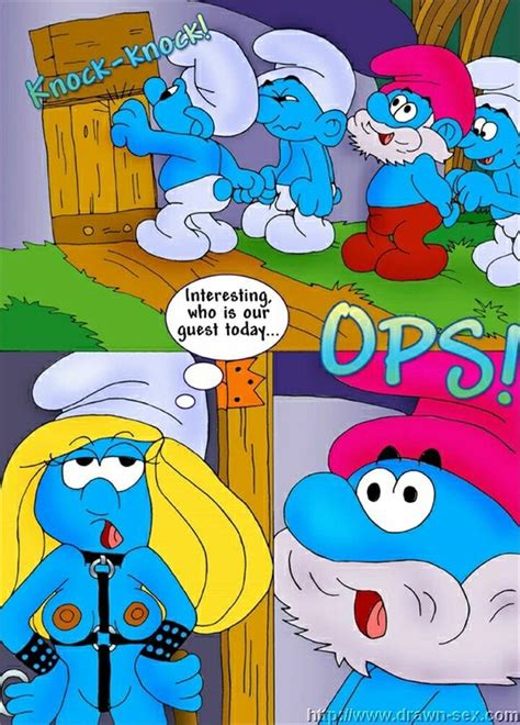 The Smurfs Trying Out New Toy Porn Comics By Drawn Sex The Smurfs