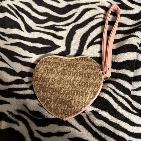 Super Cutie Juicy Couture Heart Shaped Wallet Depop