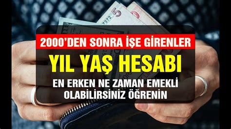 Eyt De Yıl Yaş Bilmecesi Devam Ediyor 2000 Sonrası Sgk Prim ödeyenler En Erken Ne Zaman Emekli