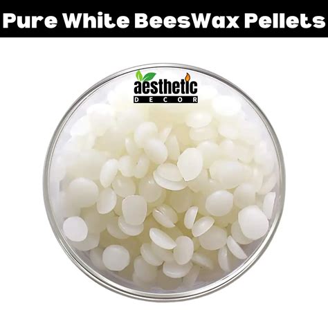 Pure White Beeswax Pellets Germany 500g White Beeswax For Cosmetic Beeswax For Candle