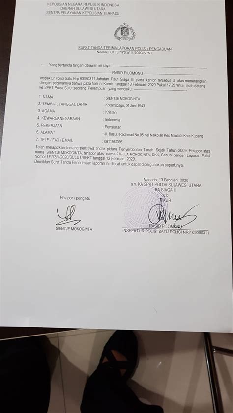 Detail Contoh Surat Somasi Penyerobotan Tanah Koleksi Nomer