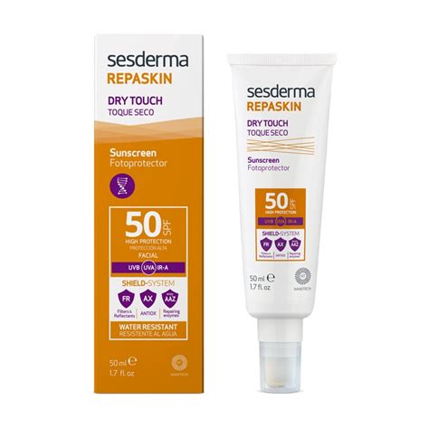 Crema Pentru Protectie Solara Cu SPF 50 Repaskin Dry Touch Bebe Tei