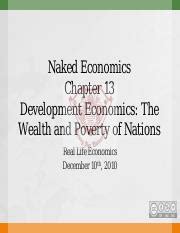 Naked Economics Chapter Development Economics Pdf Naked Economics