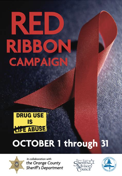 Red Ribbon Campaign - Orange County Sheriffs Advisory Council