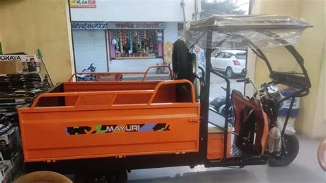 Red Mayuri E Cart Rickshaw Loader At Rs 170000 Terra E Rickshaw