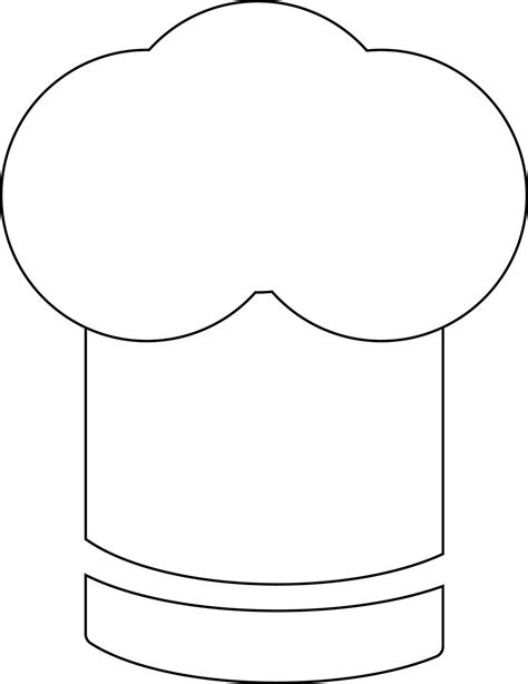 Chef Hat Template Printable