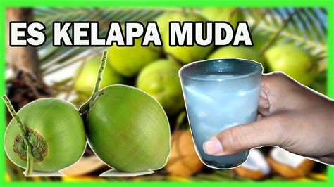 Cara Mudah Membuat Minuman Air Kelapa Muda Cepat Dan Enak Youtube