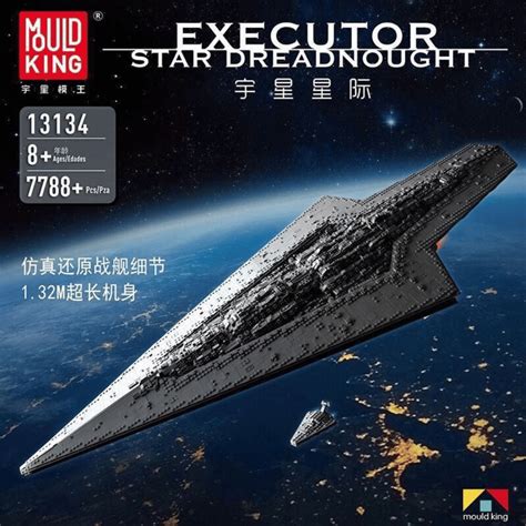 Star Wars Executor Class Star Dreadnought 13134 Mouldking Brick Set Brixtoy