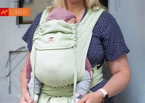 Porte bébé en tissu mei tai physiologique 100 coton écharpe à