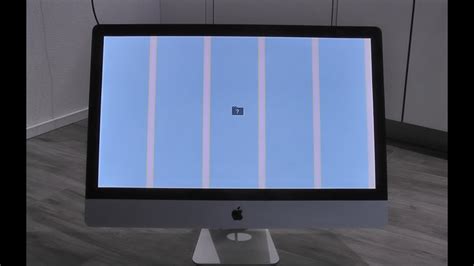 Imac Repair Lines On The Screen Youtube