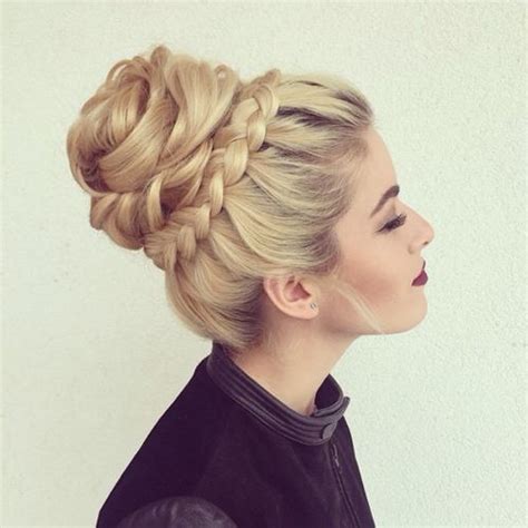 35 Braided Buns Re Inventing The Classic Style