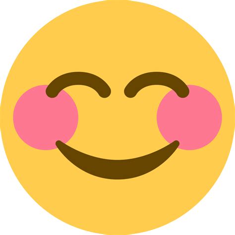 Smiley Emoji Face Emoticon Blushing Emoji Png Download 10241024