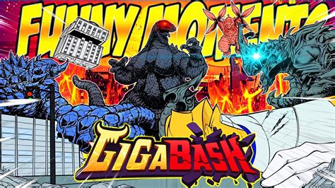 Gigabash Funny Moments Godzilla Unleashed Youtube