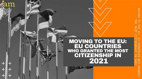 Moving To The Eu Eu Countries Who Granted The Most Citizenship In 2021