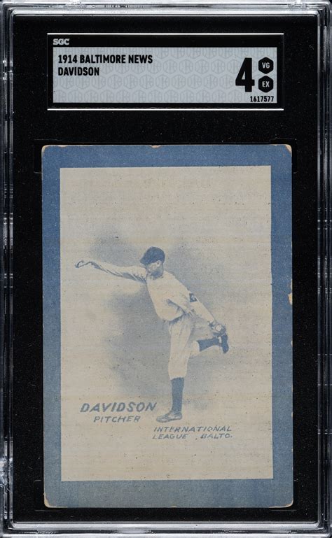 Baltimore News Sgc Graded Collection Babe Ruth Museum