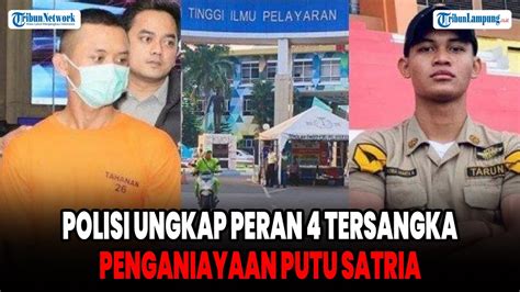 Polisi Ungkap Peran Tersangka Penganiayaan Mahasiswa Stip Putu Satria