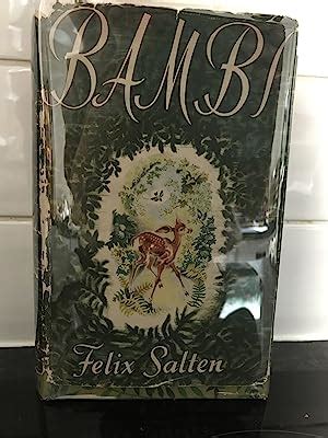 Bambi By Felix Salten Good Hardcover 1928 1st Edition Mrs