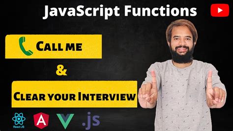 Learn Javascript Functions In One Video Functions Ep 1 Youtube