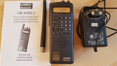 Uniden Bearcat Ubc Xlt Hand Held Radio Scanner Youtube