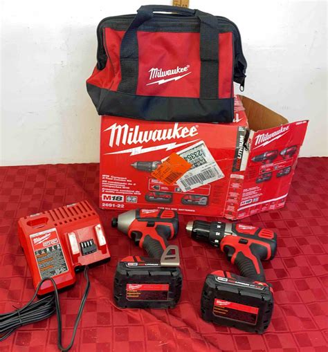 Milwaukee M18 Compact Brushless 2 Tool Combo Kit Proxibid