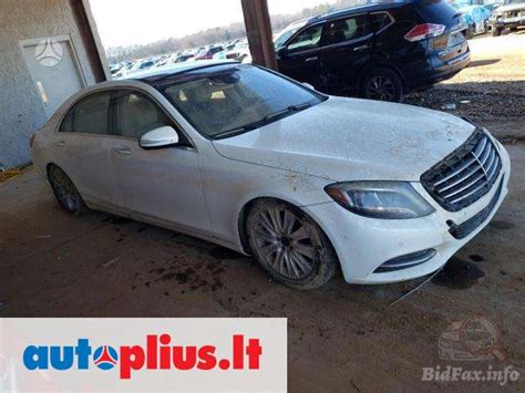 Mercedes Benz S550 for parts Automobiliai iš usa didelis pasirinkimas