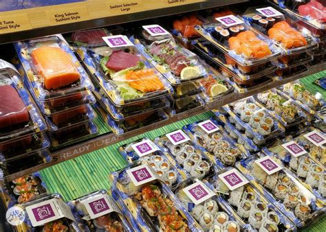 Fresh Delicious Convenient Wegmans Alpine King Salmon Sushi See