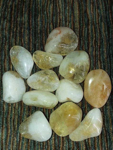 Citrine Tumbled Stone 52