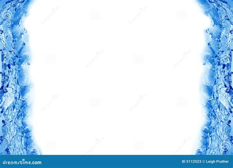 Water Splash Border Stock Illustration Illustration Of Clear 5112523