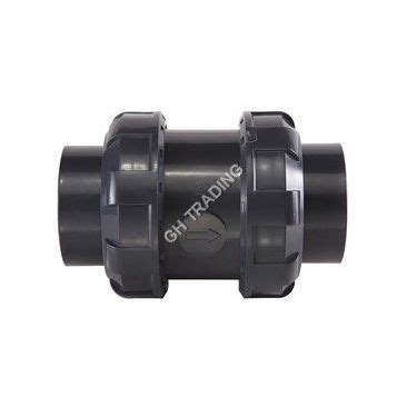 sch  ansi check valve ball type  return valve double union
