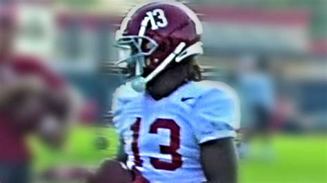 Alabama Practice Footage Vandy Week Aaron Anderson Spotted At