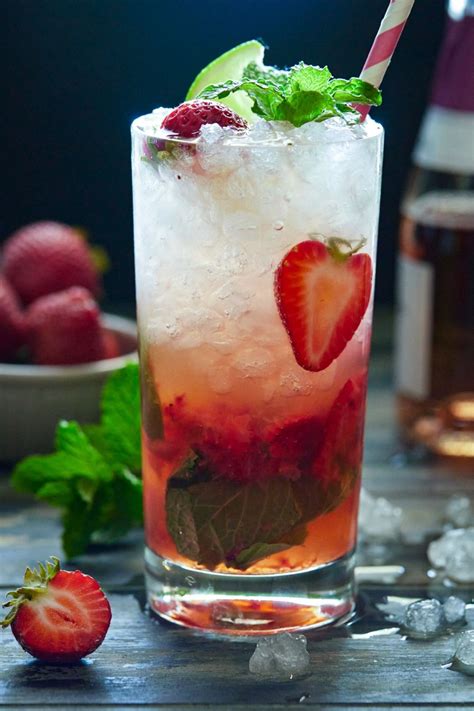 Beat The Heat This Summer With A Thirst Quenching Strawberry Mojito