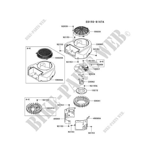 Refroidissement Pour Kawasaki Fs Motors Pieces Jardin Catalogue De