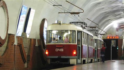 Kryvyi Rih Metrotram In More Peaceful Times In