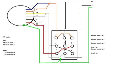 Reversing Single Phase Motor Wiring Diagram Knittystash