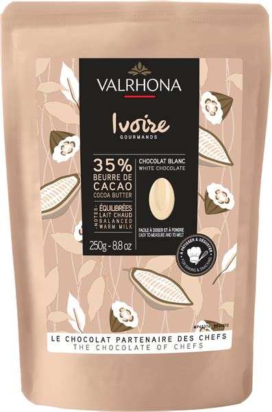 Valrhona Ivoire 35 250 G Werners Gourmetservice