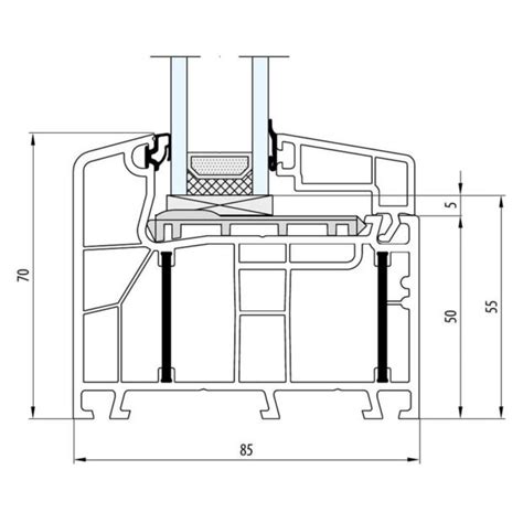 Detailzeichnungen Kunststofffenster IDEAL 7000 Fensterblick De