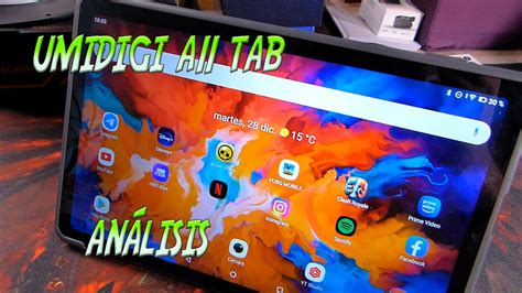 Tableta UMIDIGI A11 TAB Análisis completo en español YouTube