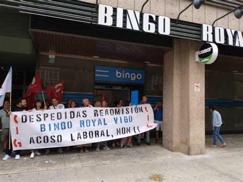 A CIG mobilízase contra a persecución sindical en Bingo Royal que