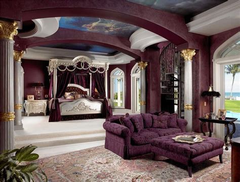 Elegant Purple Bedroom