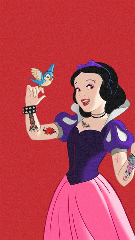 Pastel Goth Snow White Disney Princess Art Punk Disney Princesses