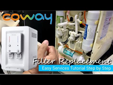 How To Replace Water Purifier Filter Step By Step Diy Coway 58 Off