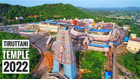 Tiruttani 2022 subramaniya Swamy temple visuals By Drone karthik # ...